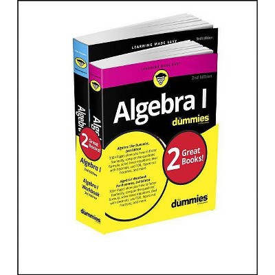 Algebra I for Dummies Book + Workbook Bundle - 3rd Edition by  Mary Jane Sterling (Paperback)