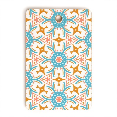Marta Barragan Camarasa Boho mosaic desert colors N Cutting Board Rectangle -Deny Designs