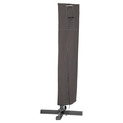 Ravenna Offset Patio Umbrella And Frame Cover Dark Taupe Classic Accessories Target