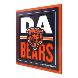 NFL Chicago Bears Slogan Series Wall Art - 1 of 4