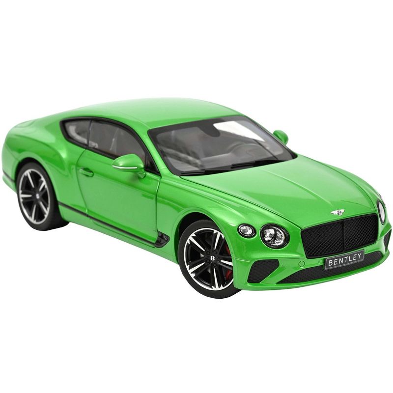 2018 Bentley Continental GT Apple Green Metallic 1/18 Diecast Model Car by Norev, 2 of 4