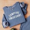 Simply Sage Market Campfire Sweatshirt Lightweight Garment Dyed Sweatshirt - 3 of 4