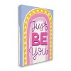 Stupell Industries 31"x25" Kids' Just Be You Inspirational Wall Art Framed - 3 of 4