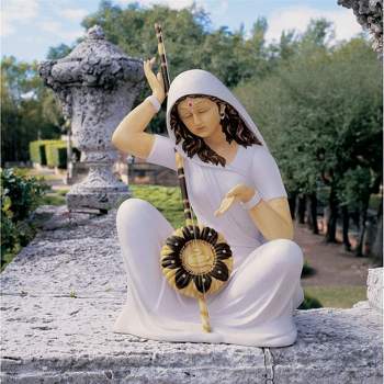 Design Toscano Serene Mira Bai Sculpture - Multicolored