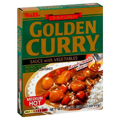 Su0026b Golden Curry Vegetables With Sauce Mild - 8.1oz : Target