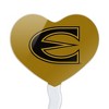 Emporia State University Primary Logo Heart Love Cupcake Picks Toppers Decoration Set of 6 - 2 of 4