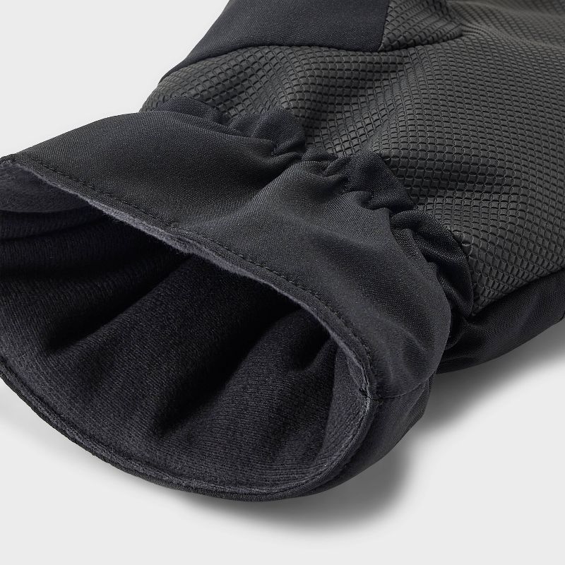 Men&#39;s Quilted Softshell Gloves - All In Motion&#8482; Black, 4 of 5