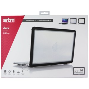 STM Dux Case for 13-inch MacBook Air - Black - 1 of 1
