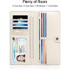FATMOON Womens Wallet,RFID Thin Ladies Credit Card Holder Purse, Cute Leather Bifold Clutch Billfold With 11 Card Slots & ID Window - 4 of 4