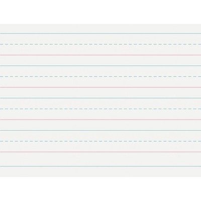 Pacon Multi-Program Handwriting Paper, 1-1/8 Inch Rule, 10-1/2 x 8 Inches, Pack of 500