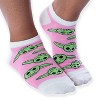 Star Wars Socks The Mandalorian The Child Naps and Snacks No-Show Ankle Socks 5 Pair - 2 of 4