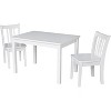 International Concepts Table With 2 Mission Juvenile Chairs - 2 of 4