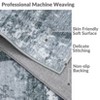 Area Rugs for Living Room Bedroom, Modern Abstract Machine Washable Rug Soft Rug, Low Pile Non Slip Carpet - 4 of 4
