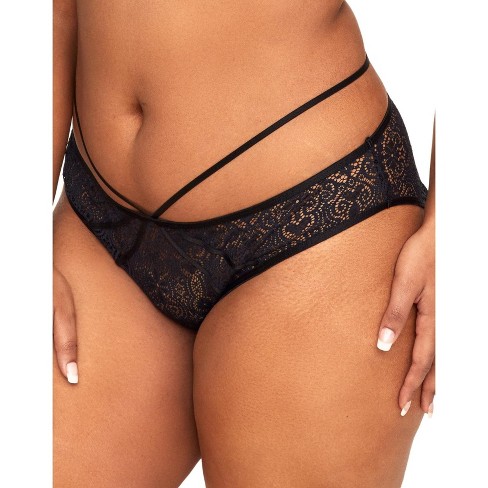 JENNI Intimates Black Thong Underwear M 