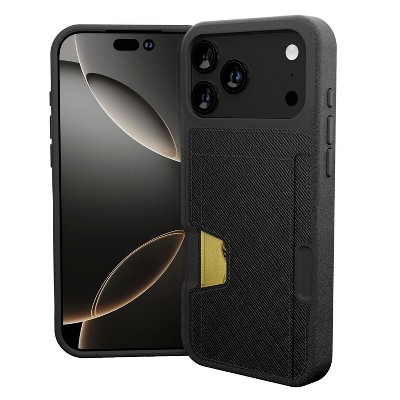 Smartish iPhone 17 Wallet Case - Wallet Slayer Vol 1 - Slim Grip Card Holder Cover