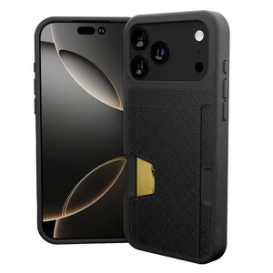 Smartish iPhone 17 Wallet Case - Wallet Slayer Vol 1 - Slim Grip Card Holder Cover - 1 of 4