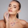Unique Bargains Adult Water-Resistant ButterflyFake Tattoos Assorted Color 1 Set - 2 of 4