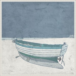 Amanti Art Docked Ashore I by Ynon Mabat Framed Canvas Wall Art - 1 of 4