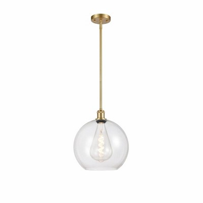 Athens - 1 Light Mini Pendant In Industrial Style-14.38 Inches Tall and 11.75 Inches Wide