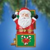 Collections Etc Charming Jack-In-The-Box Trinket Christmas Ornament - 2 of 3