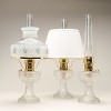 Aladdin Clear Lincoln Drape Oil Lamp WITH Parts Kit - 2 of 4