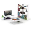 NicBex Industrial 6-Shelf Bookshelf with Open Shelves,62" Tall Book Rack with Solid Wood Frame for Bedroom,Living Room,Easy Assembly - 2 of 4