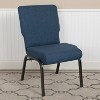 Emma and Oliver 20.5 in. Molded Foam Church Chair - 2 of 4