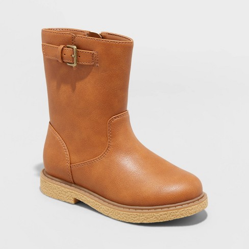 Toddler brown riding discount boots