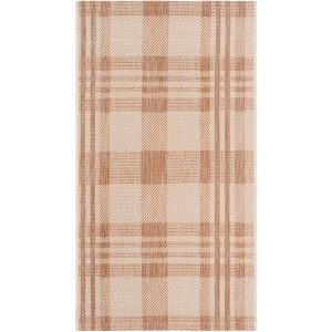 Courtyard CY6201 UV & Stain Resistant Non-Shedding Power Loomed Indoor/Outdoor Rugs - Safavieh - 1 of 4