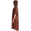 Just Love Womens Nightgown - Short Sleeve Henley Oversized Sleepwear Gown - 2 of 3