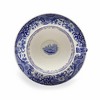 Spode Blue Italian 20oz Jumbo Cup & Saucer, Set of 4 – Large Porcelain Hot Beverage Cups with Ornate Rim & Scenic Design - 3 of 4