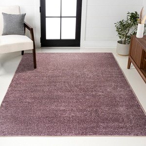 Haze Solid Low-Pile Indoor Area Rug - JONATHAN Y - 1 of 4