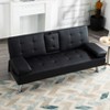 MAYEERTY 66.3 Sleeper Sofa Bed Multi-Functional Couch for Living Room - 2 of 4