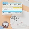 Pintar Watercolor Paper Block, 100% Cotton, 140lb/300gsm, Rough Grain, 20 Sheets, 12”x9" Paper Pad | Watercolor Book for  Gouache, Oil and Drawing - 2 of 4