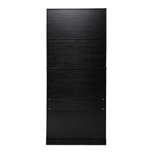 TiramisuBest 72" Freestanding Kitchen Pantry Cabinet with 3 Drawers&6 Adjustable Door Shelves for Bathroom/Dining Room/Office/Entryway (Black) - 1 of 4