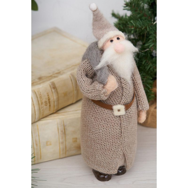 Gallerie II Grey Wool Santa, 2 of 6