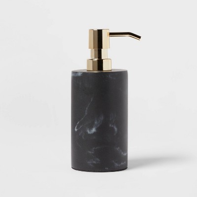 Matte Black Ceramic Liquid Soap Dispenser - World Market