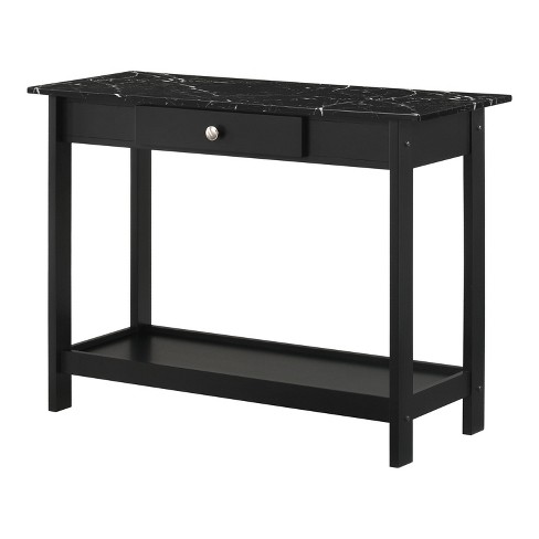 Target black console store table