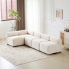 109'' Chenille Modular L-Shaped Sectional Sofa with Free Combination and Deep Seat Comfort - 2 of 4
