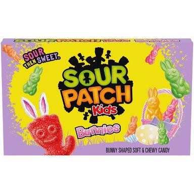 SOUR PATCH KIDS Easter Bunnies Soft & Chewy Candy Theater Box - 3.1oz