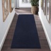 Area Rugs Living Room Machine Washable Modern Solid Accent Rug Low Pile Non-Slip Carpet for Dining Room Office - 2 of 4