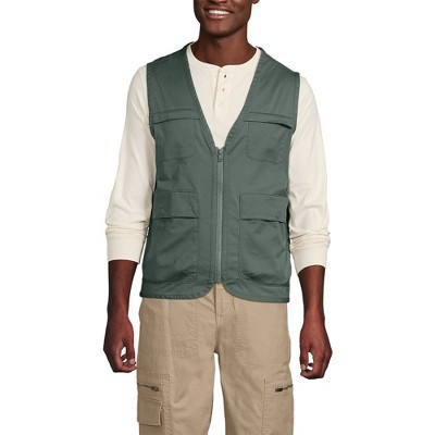 Lands' End Men's Lightweight Utility Vest