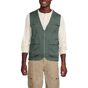 Lands' End Men's Lightweight Utility Vest - 1 of 3
