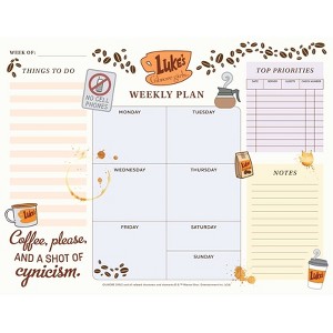 Gilmore Girls Weekly Planner Notepad - by  Insight Editions (Paperback) - 1 of 1