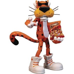 Jada Toys - Jada Toys - Cheetos - Chester Cheetah Flamin' Hot Glow in the Dark Figure - 1 of 4
