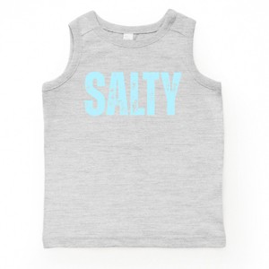 The Juniper Shop Salty Block Distressed Youth Tank Top - 1 of 4