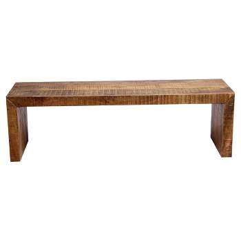Solid Mango Wood 5' Bench - Timbergirl