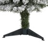 Nearly Natural 3-ft Flocked West Virginia Fir Artificial Christmas Tree with 50 Clear LED Lights - 4 of 4