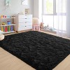 5' x 8' Soft Fluffy High Pile Area Rug for Living Room Bedroom Decorative Area Rug, - 3 of 4