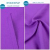 2 Pack Brushed Microfiber Super Soft Euro Pillow Shams, 26x26 Inches - NTBAY - 3 of 4